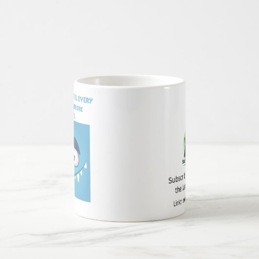Sentiment bleu. café Mug (Centre)