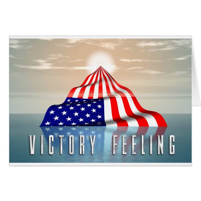 Sentiment de victoire (Devant horizontal)