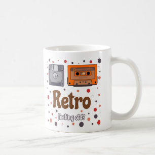 Sentiment de vieille Mug rétro rétro