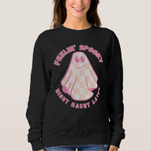Sentiment Éffrayant Cute Retro Sweatshirt Hallowee