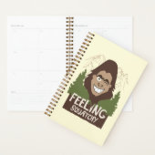 Sentiment Squatchy Funny Bigfoot Sasquatch (Devant avec enveloppe)