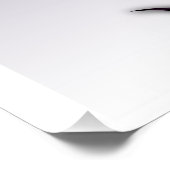 "Sentiment with Abstraction", affiche brillante (Coin)