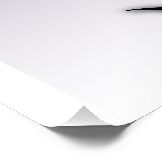 "Sentiment with Abstraction", affiche brillante (Coin)