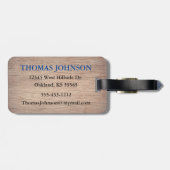 Sentimental Vaders Verjaardagscadeau Bagagelabel (Achterkant horizontaal)