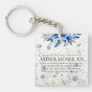 Sentimentele verpleegkundige afstudeertribute sleutelhanger