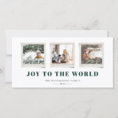 Sentiments gais Snapshot Carte de vacances (Devant)