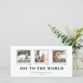 Sentiments gais Snapshot Carte de vacances (Debout devant)