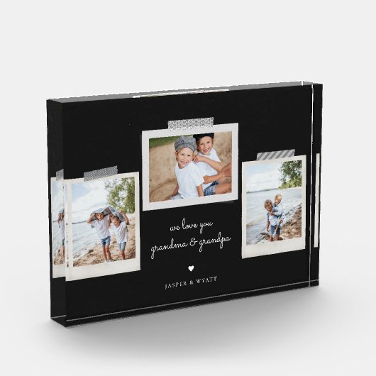 Sentiments joyeux Bloc photo (Gauche)