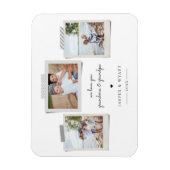 Sentiments joyeux Snapshot Photo Magnet (Vertical)
