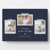 Sentiments joyeux Snapshot Photo Plaque (Devant)