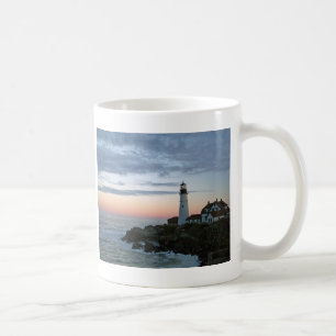 Sentinaal bij zonsondergang koffiemok