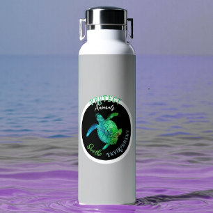 Sentinel van het zeeleven waterfles