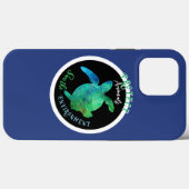 Sentinel voor het zeeleven Case-Mate iPhone case (Achterkant (horizontaal))