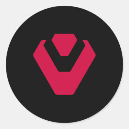 Sentinels Amerikaanse Valorant Org Ronde Sticker