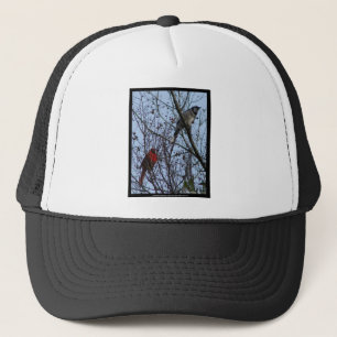 Sentinels Blue Jay en Cardinaal van Lee Hiller Trucker Pet