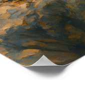 Sentinels of Stillness - Meerkat Pair op Branch Poster (Hoek)