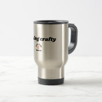 Sentir une tasse de voyage artisanale