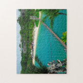 Sentosa Beach Singapore. Legpuzzel (Verticaal)