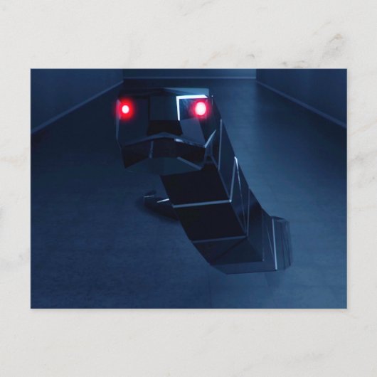 SentrySnake 3D - Briefkaart (Voorkant)