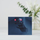 SentrySnake 3D - Briefkaart (Staand voorkant)