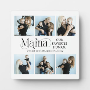 Sentsationele Fotocollage Mama Aandenken  Fotoplaat