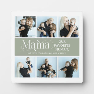 Sentsationele Fotocollage Mama Aandenken Fotoplaat