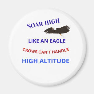 S'envoler haut comme un aimant d'aigle