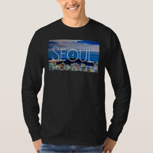 Seoel Zuid-Korea Koreaanse Stad Vakantie Reizen 1 T-shirt