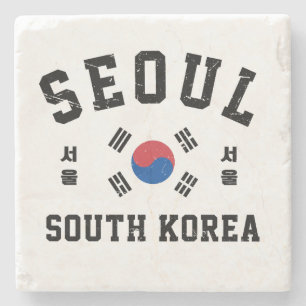 Seoel Zuid-Korea  Stenen Onderzetter