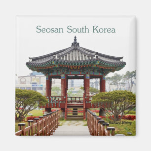 Seosan Zuid-Korea Reizen Souvenir Koelkast Magnete Magneet