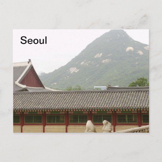 Seoul Briefkaart (Voorkant)