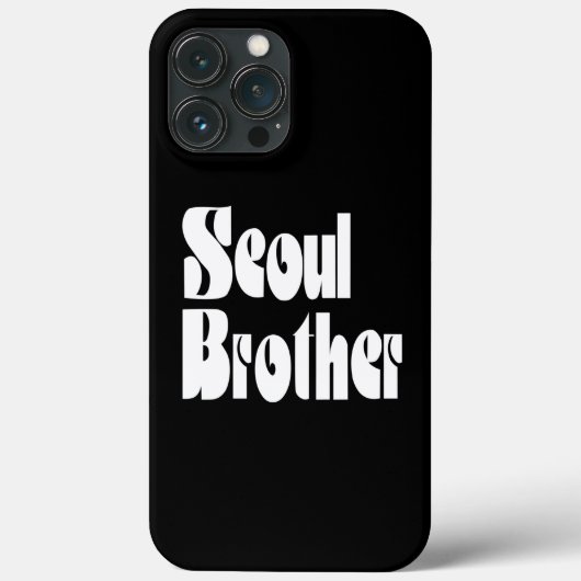 Seoul Brother Hoesje-Mate iPhone Case (Achterkant)
