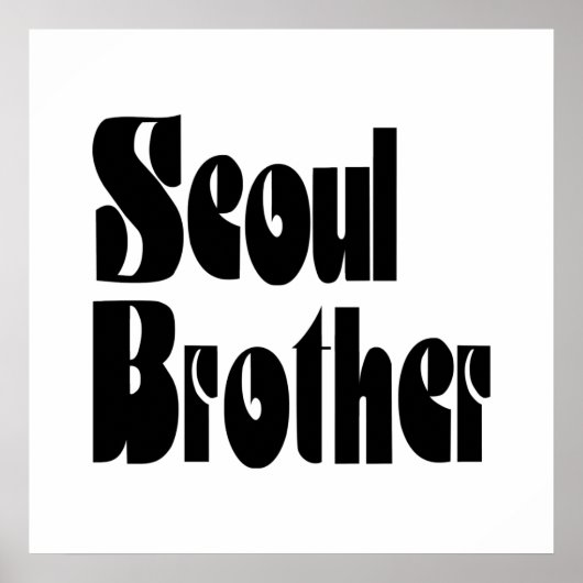 Seoul Brother Poster (Voorkant)
