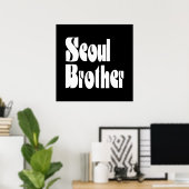 Seoul Brother Poster (Thuiskantoor)