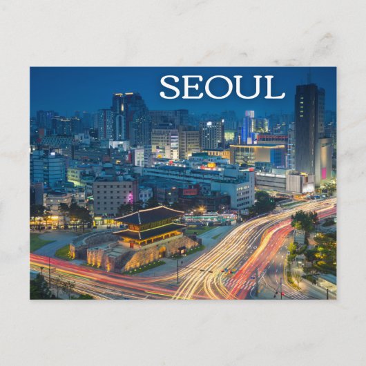 Séoul, Corée du Sud Carte postale (Devant)