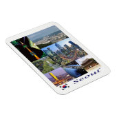 Séoul - Corée du Sud - Mosaic - Magnet (Côté Droit)