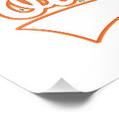 Séoul Corée du Sud Ski logo Impression photo (Coin)