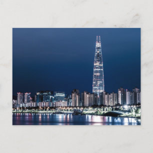 seoul De stad Seoul Briefkaart