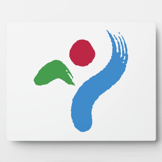 Seoul Flag Plaque Fotoplaat (Voorkant)