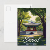 Seoul Hyangwonjeong Briefkaart (Voorkant / Achterkant)