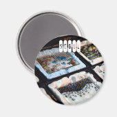 Seoul in Zuid-Korea Magneet (Voorkant / Achterkant)