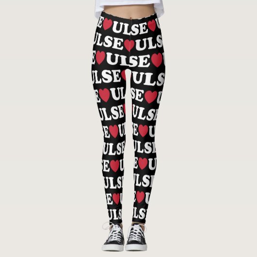 Séoul Love Heart Leggings (Devant)