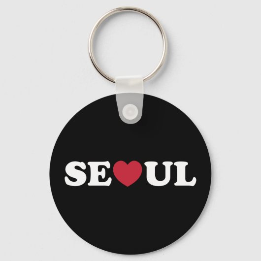 Seoul Love Heart Sleutelhanger (Voorkant)