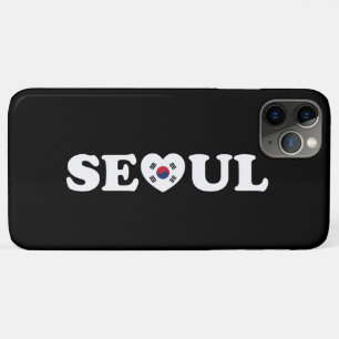 Seoul Love Heart Taegeukgi Flag iPhone 11 Pro Max Hoesje