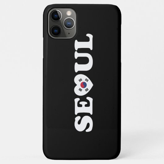 Seoul Love Heart Taegeukgi Flag Case-Mate iPhone Case (Achterkant)