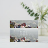 Seoul Love Locks Briefkaart (Staand voorkant)