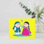 Seoul Mates Briefkaart (Staand voorkant)