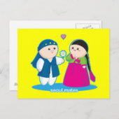 Seoul Mates Briefkaart (Voorkant / Achterkant)
