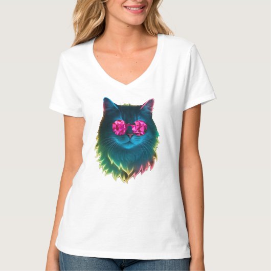 Seoul met katten t-shirt (Voorkant)