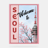 Seoul Namsan-toren Acryl Bord (Voorkant)